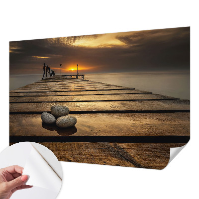 Fotobehang zelfklevend Zonsondergang