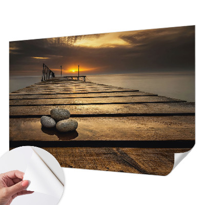 Fotobehang zelfklevend Zonsondergang