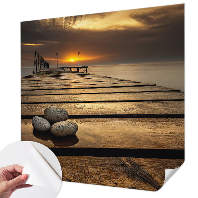 Fotobehang zelfklevend Zonsondergang