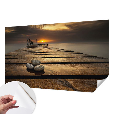 Fotobehang zelfklevend Zonsondergang