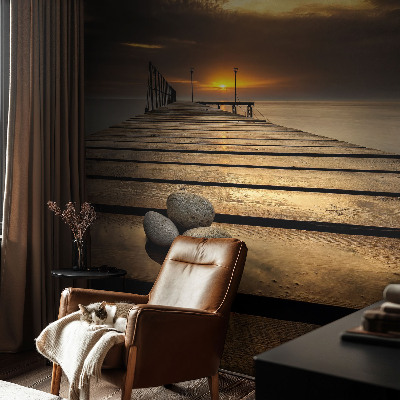 Fotobehang zelfklevend Zonsondergang
