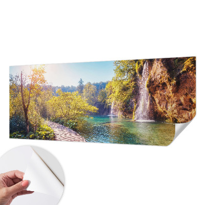 Foto behang voor de kinderkamer met natuurlijk landschap als print