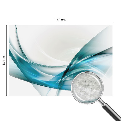 Fotobehang kinderkamer Blauwe golven