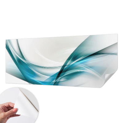 Fotobehang kinderkamer Blauwe golven