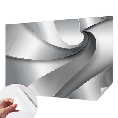 Fotobehang voor de kinderkamer met een patroon van geometrische spiralen