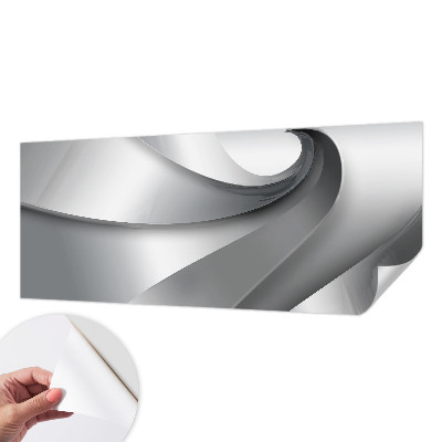 Fotobehang voor de kinderkamer met een patroon van geometrische spiralen