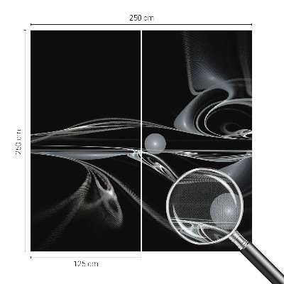 Fotobehang babykamer Vloeistofleidingen