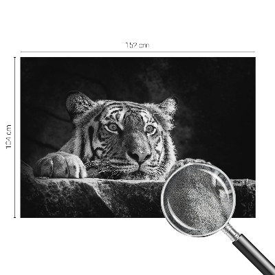 Fotobehang tienerkamer roofzuchtige blik