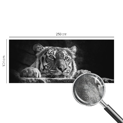 Fotobehang tienerkamer roofzuchtige blik