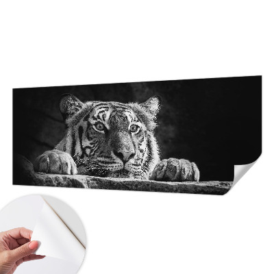 Fotobehang tienerkamer roofzuchtige blik