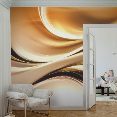 Fotobehang voor kinderkamer met een motief van vloeistofleidingen