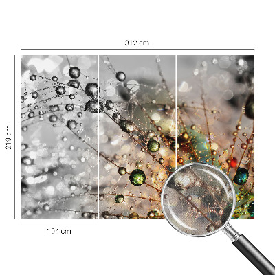 Fotobehang babykamer Ik dauw juwelen