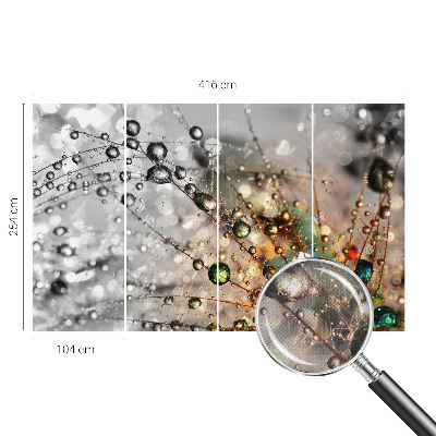 Fotobehang babykamer Ik dauw juwelen