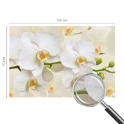 Fotobehang tienerkamer met bloemenmotief