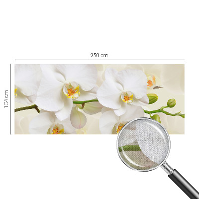 Fotobehang tienerkamer met bloemenmotief
