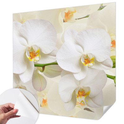 Fotobehang tienerkamer met bloemenmotief