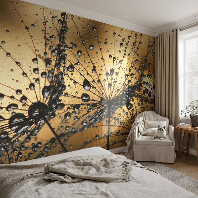 Foto behang voor de keuken Fijne druppels