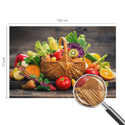 Fotobehang zelfklevend met een fruitig motief