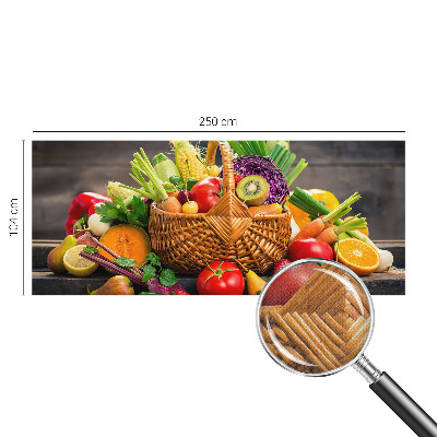 Fotobehang zelfklevend met een fruitig motief