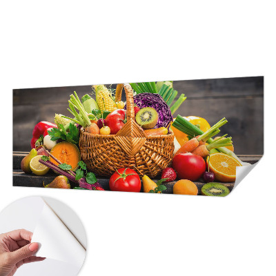 Fotobehang zelfklevend met een fruitig motief