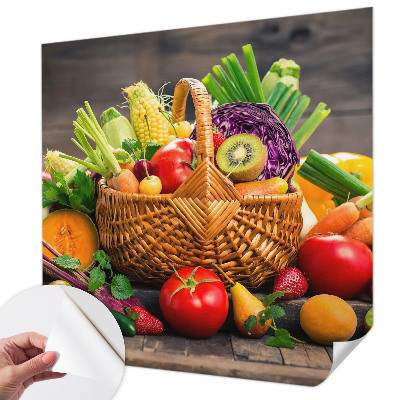 Fotobehang zelfklevend met een fruitig motief