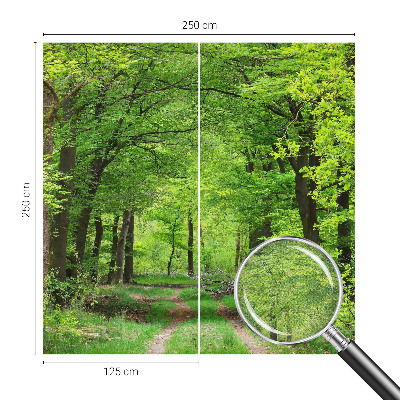 Fotobehang kinderkamer Bospad