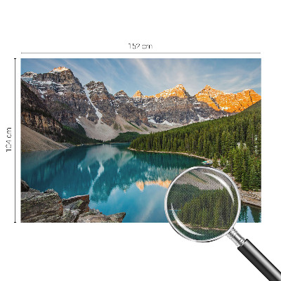 Fotobehang tienerkamer Bergreflectie