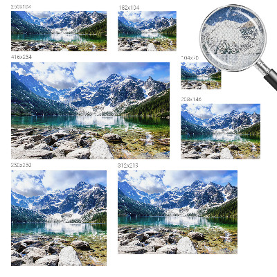 Fotobehang zelfklevend Berglandschap