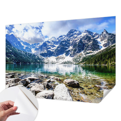Fotobehang zelfklevend Berglandschap