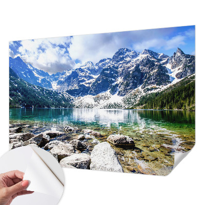 Fotobehang zelfklevend Berglandschap