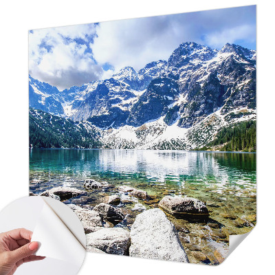 Fotobehang zelfklevend Berglandschap