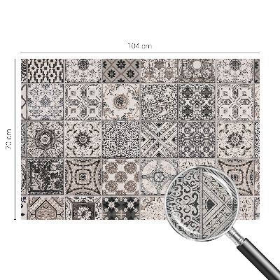 Fotobehang voor de kinderkamer Tegelpatronen