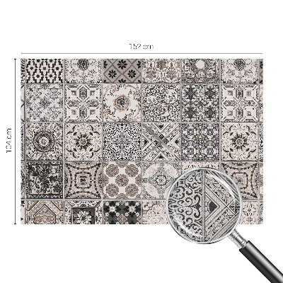 Fotobehang voor de kinderkamer Tegelpatronen