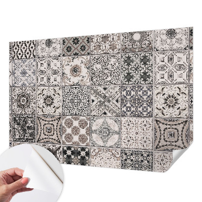 Fotobehang voor de kinderkamer Tegelpatronen