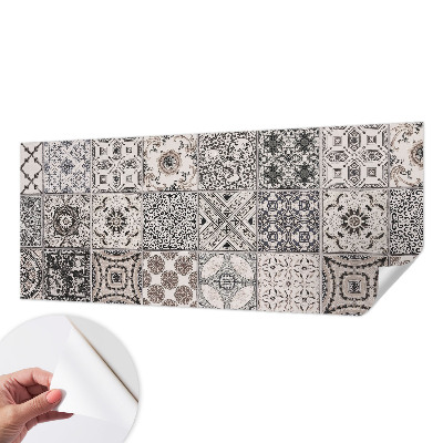 Fotobehang voor de kinderkamer Tegelpatronen