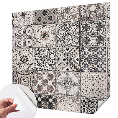 Fotobehang voor de kinderkamer Tegelpatronen