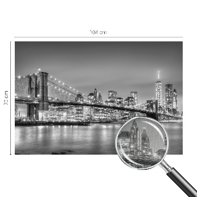 Foto behang voor de keuken De metropoolbrug