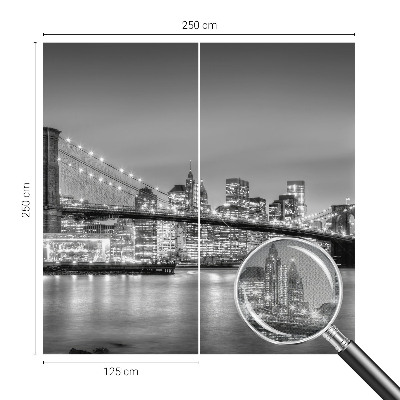 Foto behang voor de keuken De metropoolbrug