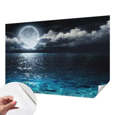 Zelfklevend fotobehang met het Nachtzee-motief