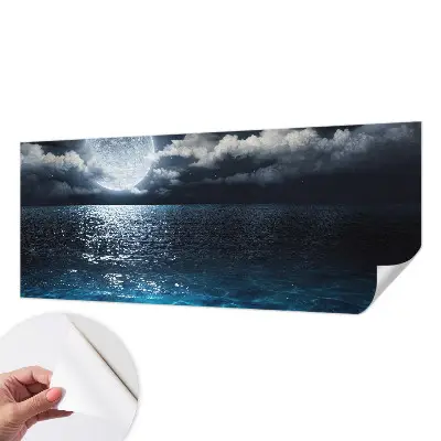 Zelfklevend fotobehang met het Nachtzee-motief