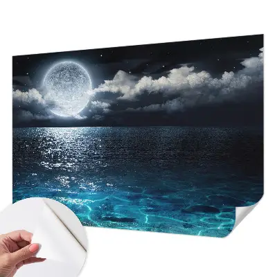 Zelfklevend fotobehang met het Nachtzee-motief
