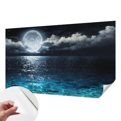 Zelfklevend fotobehang met het Nachtzee-motief