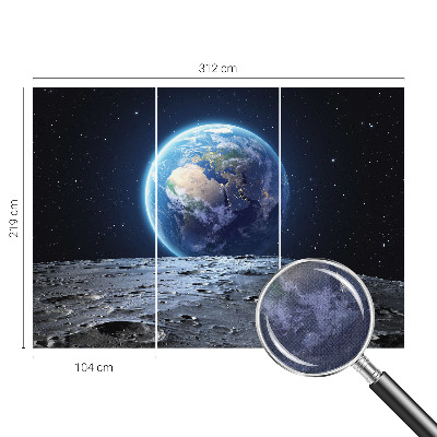 Fotobehang zelfklevend met een kosmisch panoramisch motief