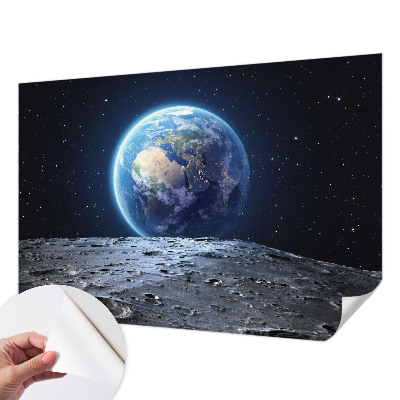 Fotobehang zelfklevend met een kosmisch panoramisch motief