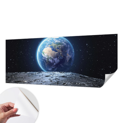 Fotobehang zelfklevend met een kosmisch panoramisch motief