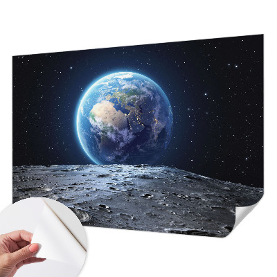 Fotobehang zelfklevend met een kosmisch panoramisch motief