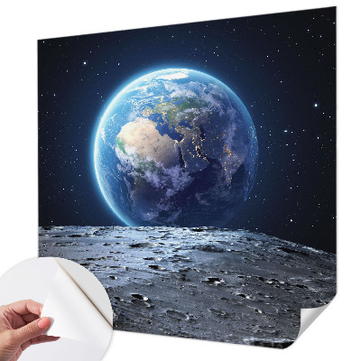 Fotobehang zelfklevend met een kosmisch panoramisch motief