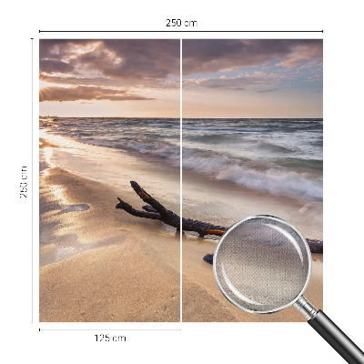 Zelfklevende behangsticker Weststrand