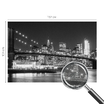 Zelfklevend fotobehang op maat Nachtpanorama