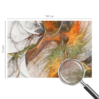 Foto behang voor de kinderkamer Abstracte caleidoscoop